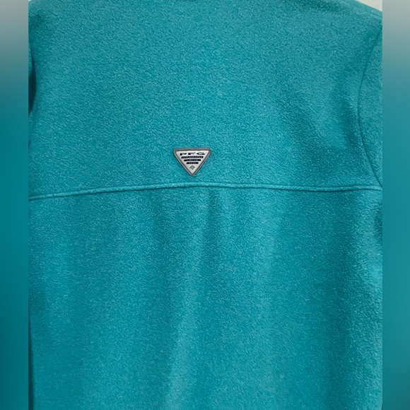 COLUMBIA FLEECE HALF ZIP PULLOVER SIZE LARGE - Picture 5 of 5